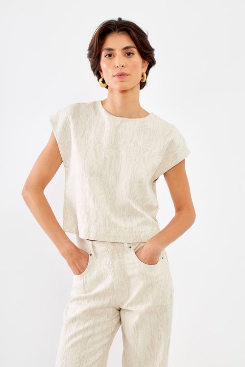 Regata Sarja Jacquard - Cru