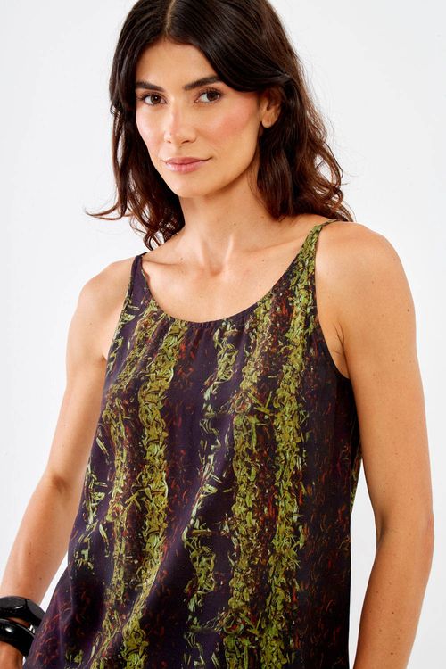 Blusa Alça Estampa Laço - Est Laco