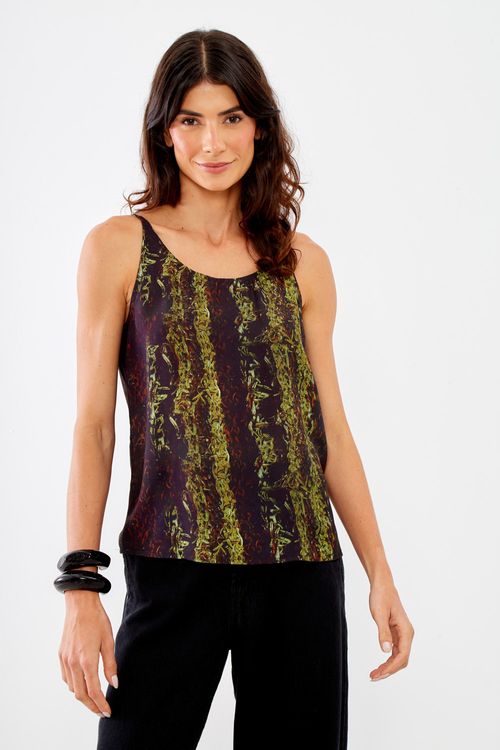 Blusa Alça Estampa Laço - Est Laco