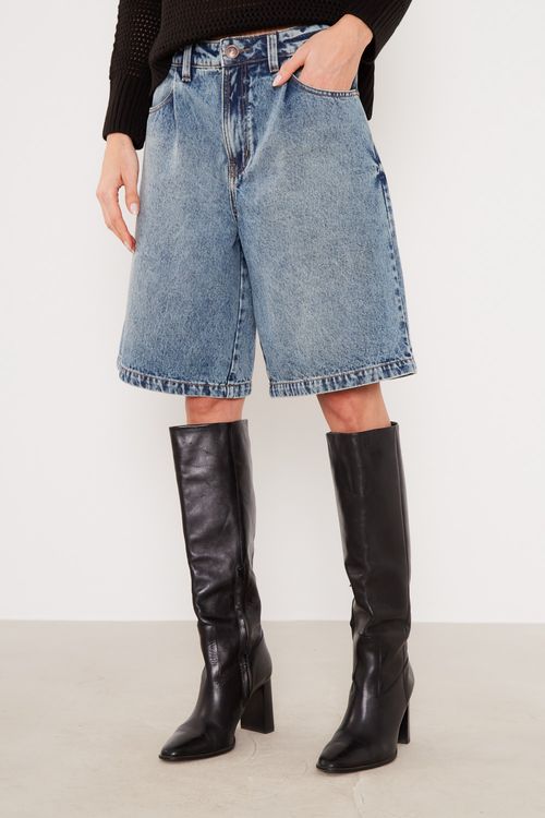 Bermuda Jeans Slouchy - Jeans