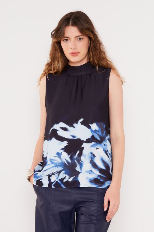 Blusa Estampa Lazur Black - Est Lazur Black