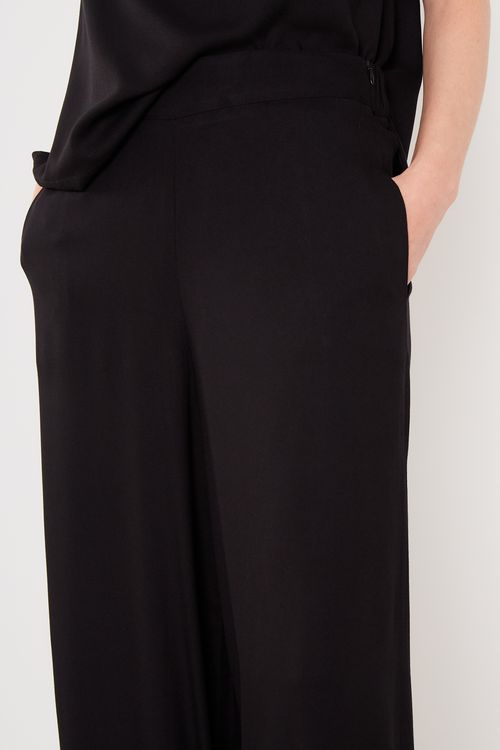 Calça Casual Flare - Preto