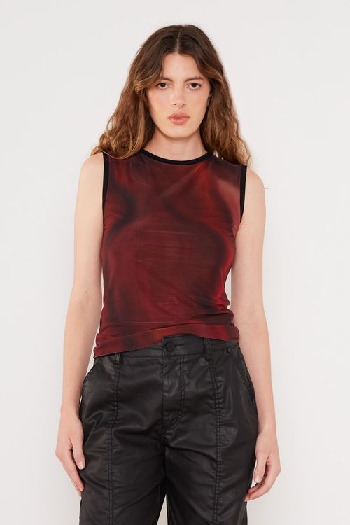 Blusa Tule Frente Estampa Fly - Est Fly