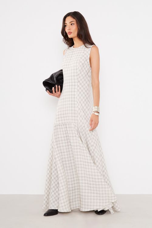 Vestido Alfaiataria Xadrez - Xadrez