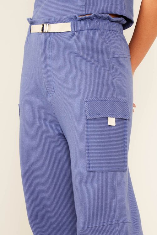 Calça Malha Positano - Azul Royal