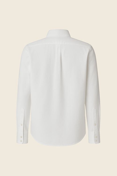 Camisa Casual Acetinada - Off White