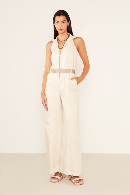 Macacão Estampa Tulipa Gold Mini - Est Tulipa Gold Mini