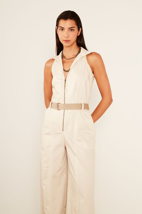 Macacão Estampa Tulipa Gold Mini - Est Tulipa Gold Mini