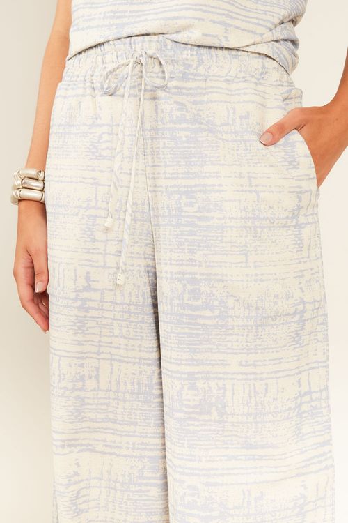 Calça Estampa Xadrez Blue - Est Xadrez Blue