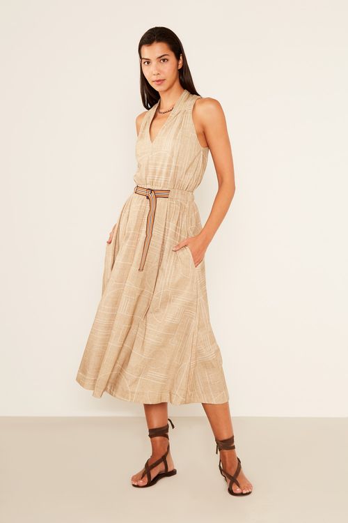 Vestido Malha Estampa Nova Anna - Est Nova Anna