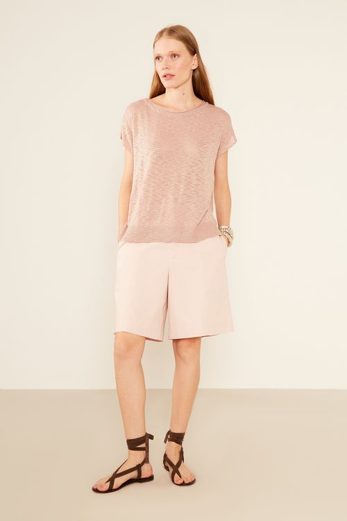Blusa Tricot Flame - Rosa Sublime