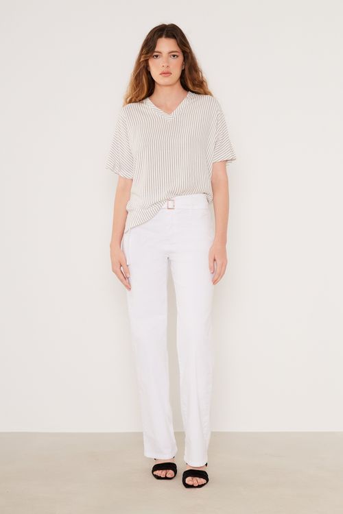 Blusa Listras - Listrado Dourado