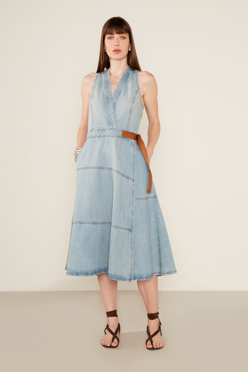 Vestido Jeans Cachequer - Jeans