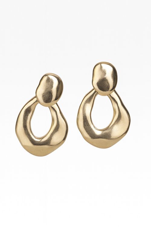 Brinco Metal Elo - Dourado