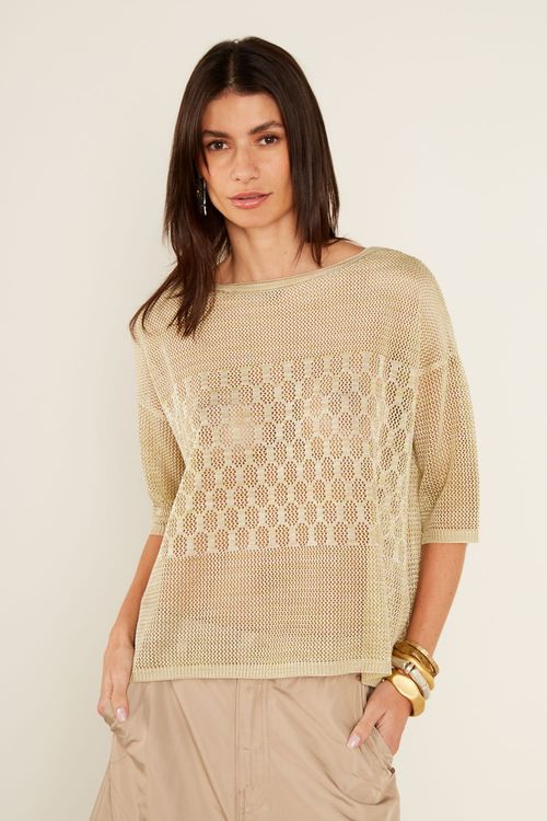 T-Shirt Tricot Tule - Acqua