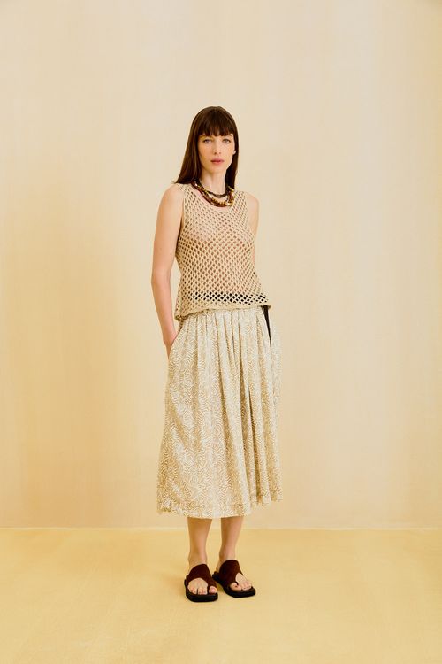 Saia Estampa Mariana - Est Mariana