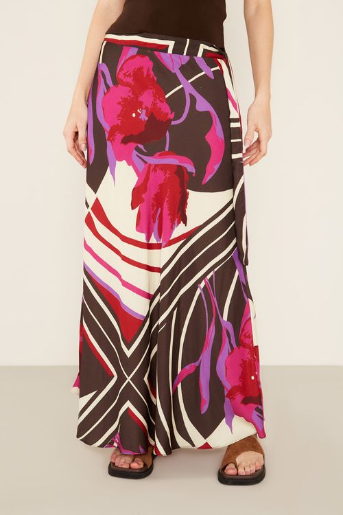 Saia Estampa Bianca - Est Bianca