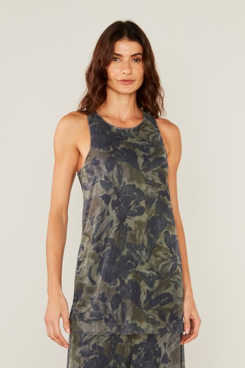 Blusa Malha Estampa Beta - Est Beta Night