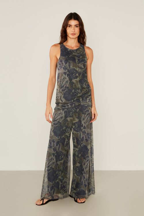 Calça Malha Pala Estampa Beta - Est Beta Night