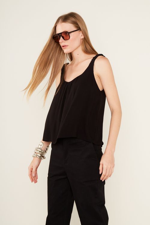 Regata Casual Pence - Preto