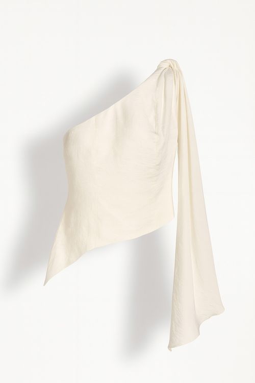 Blusa Alfaiataria Ombro Só - Off White