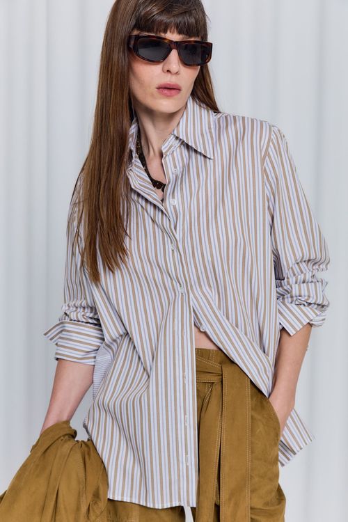 Blusa Casual Mix Listras - Listrado