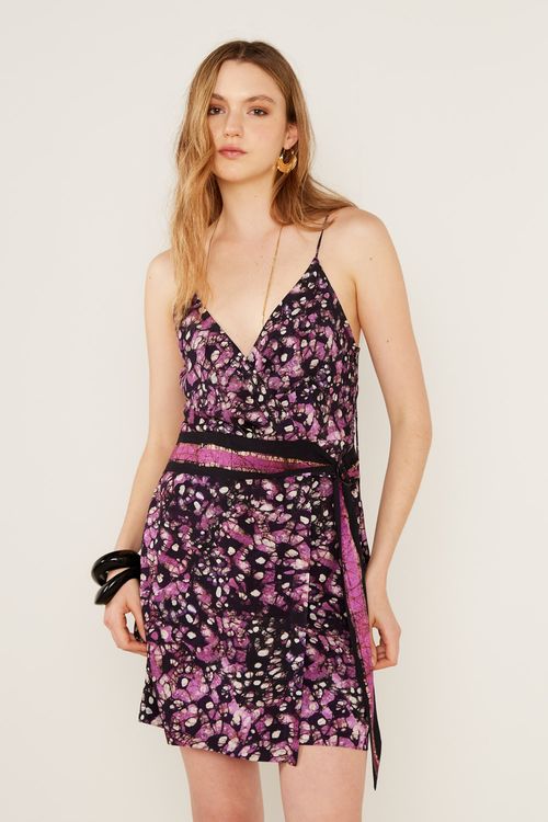 Vestido Curto Estampa Raquel - Est Raquel