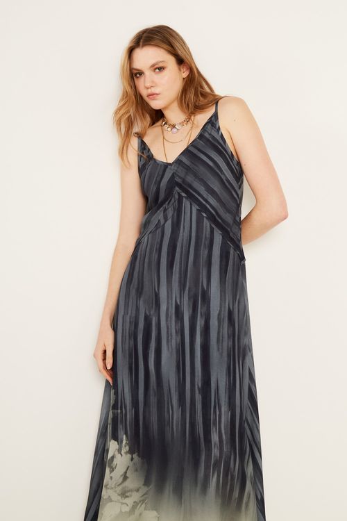 Vestido Longo Estampa Petra - Est Petra Vest