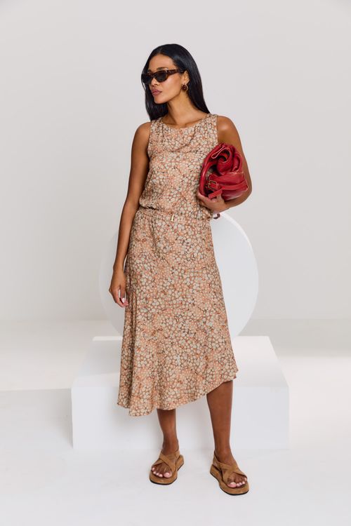 Vestido Estampa Branda Off - Est Branda Off