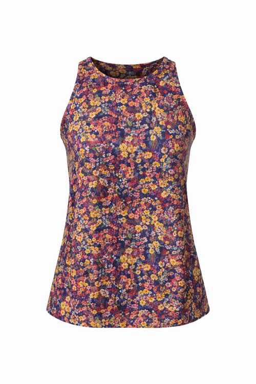 Regata Malha Estampa Simpatia Azul - Est Simpatia Azul