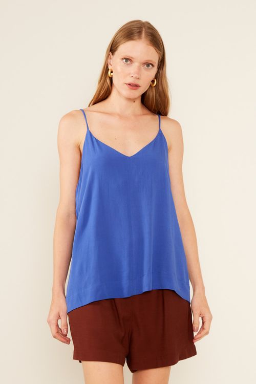 Regata Casual Fenda - Azul Royal