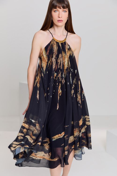 Vestido Estampa Metali Flat - Est Metali Flat