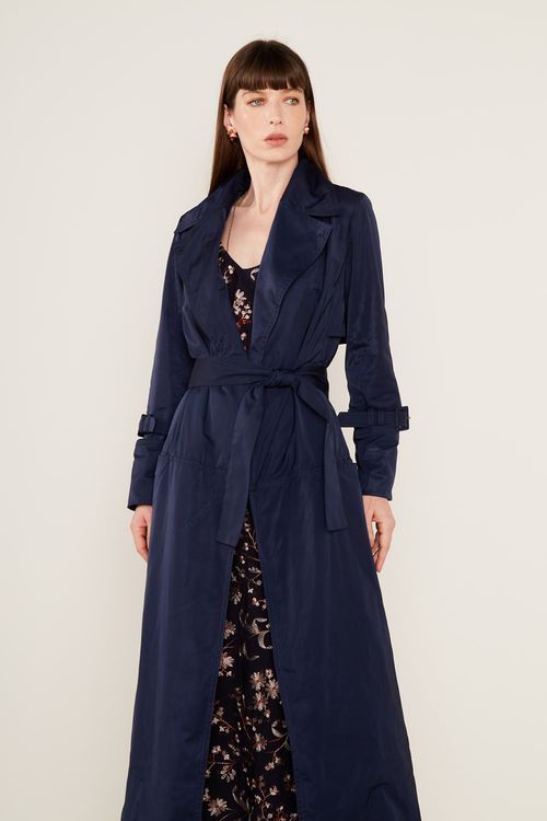 Trench Coat Techno - Marinho