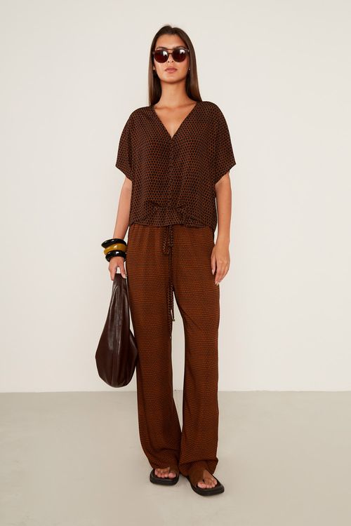 Blusa Estampa Leda - Est Leda