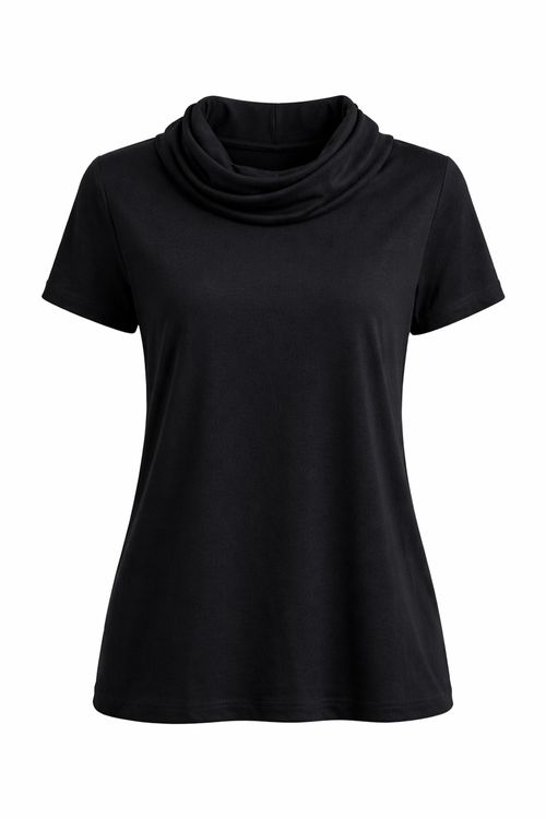 Blusa Malha Gola - Preto