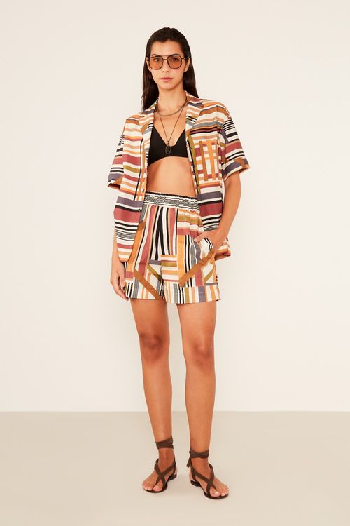 Short Estampa Bela - Est Bella