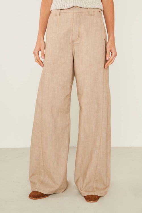 Calça Sarja Veneto - Camelo