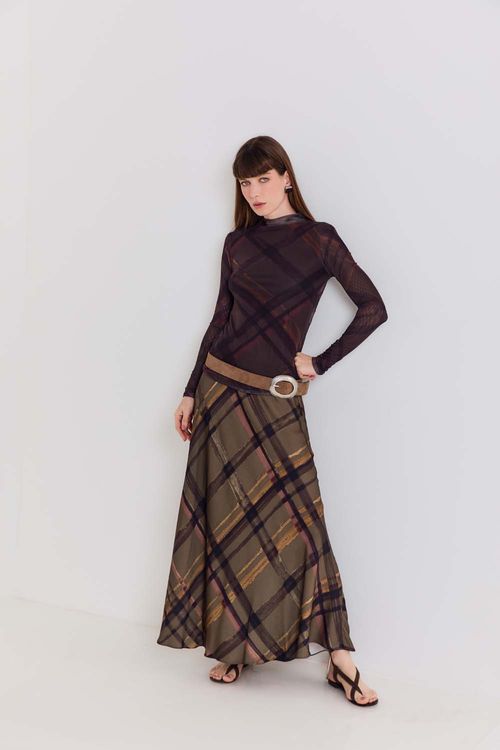 Blusa Malha Estampa Cintia - Est Cintia
