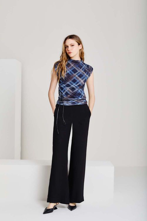 Blusa Malha Estampa Lizz - Est Lizz