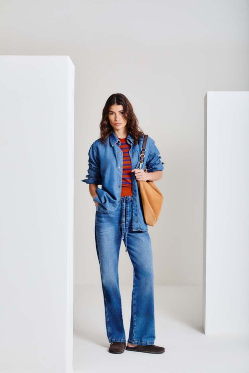 Camisa Jeans Pence - Jeans