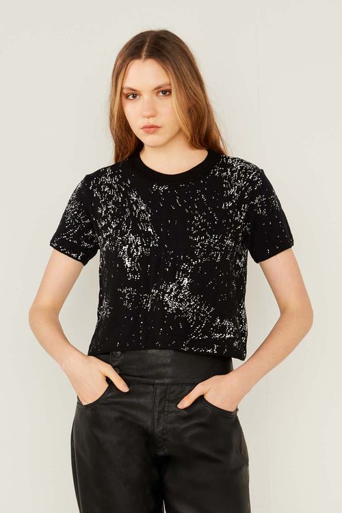 Blusa Tricot Dolly Black - Preto