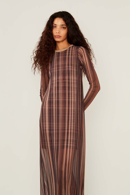 Vestido Malha Listra Birna - Est Listra Birna