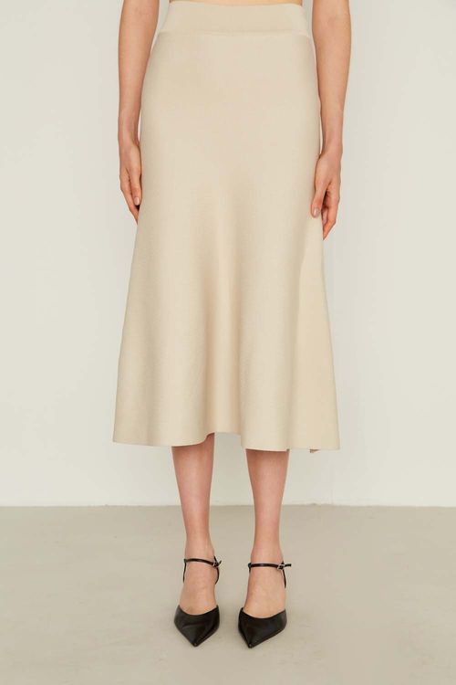 Saia Tricot Godê - Vanilla Cream
