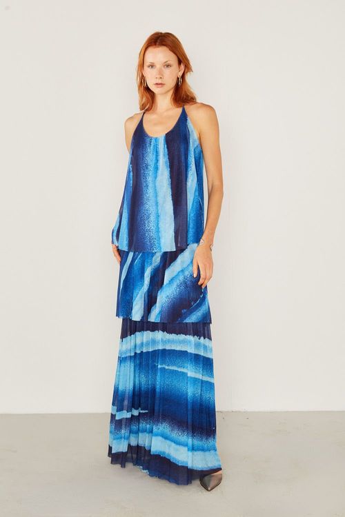 Vestido Malha Tule Estampa Anita - Est Anita