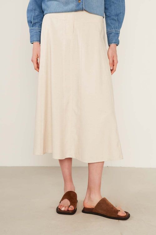 Saia Casual Linen - Cru