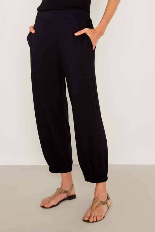 Calça Malha Crepe - Preto
