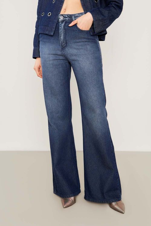 Calça Jeans Bootcut - Jeans