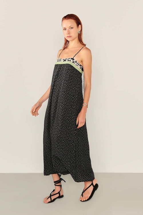 Vestido Estampa Luana Barrado - Est Luana Barrado