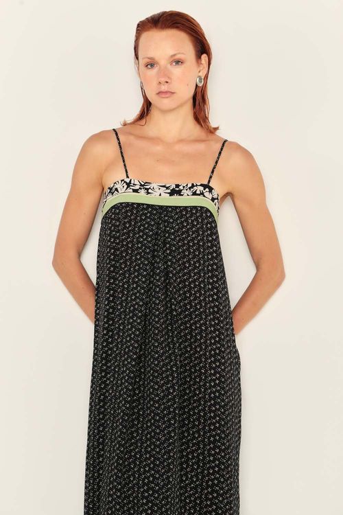Vestido Estampa Luana Barrado - Est Luana Barrado