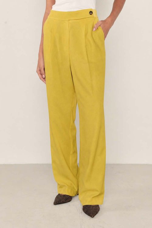 Calça Pantalona Color - Gengibre